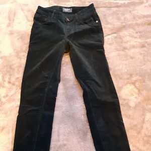 Dark Green Corduroy Jeans